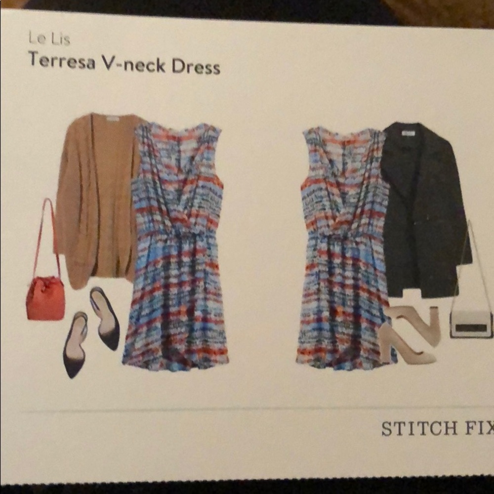 Stitchfix Le Lis Teresa V-neck Dress